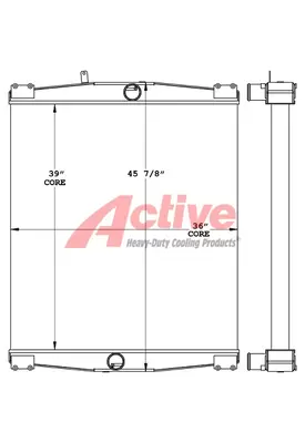 John Deere 9300 Radiator