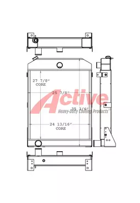 John Deere Stationary Engine Radiator