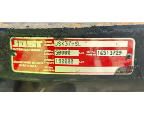 Jost JSK37HSL Fifth Wheel