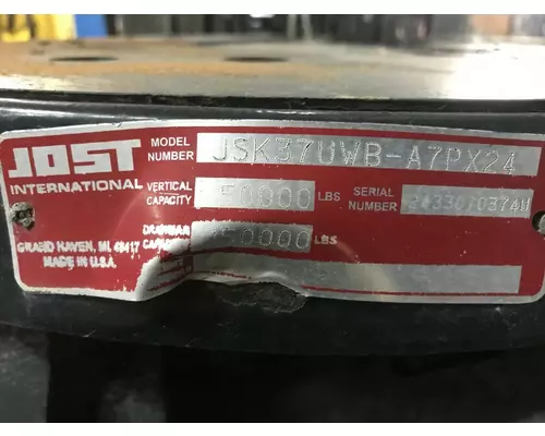 Jost JSK37UWB-A7PX24 Fifth Wheel
