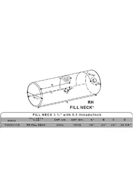 KENWORTH 95-104 GALLON FUEL TANK