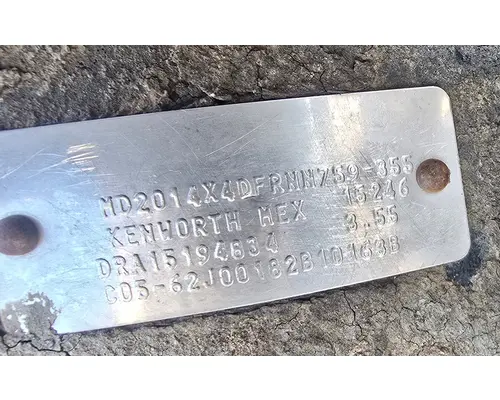 KENWORTH AG380 (Flex Air) Tandem Cutoffs