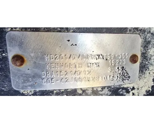 KENWORTH AG380 (Flex Air) Tandem Cutoffs