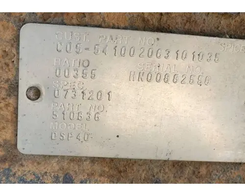 KENWORTH AG400 (Steel Stabilizer) Cutoff Tandem Axle