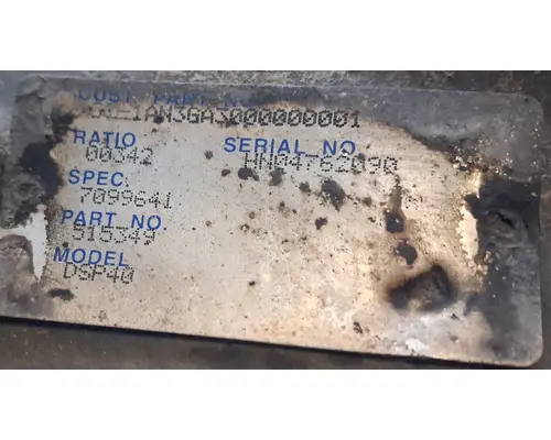 KENWORTH AG400L Cutoff Tandem Axle