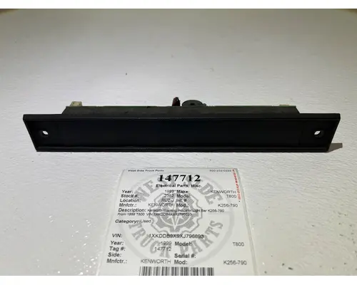 KENWORTH K256-790 Electrical Parts, Misc.