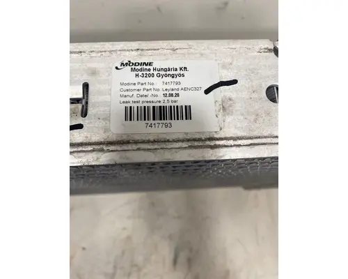 KENWORTH K370 Charge Air Cooler (ATAAC)