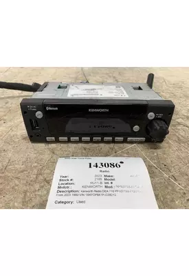 KENWORTH PP107180-7103211200 Radio