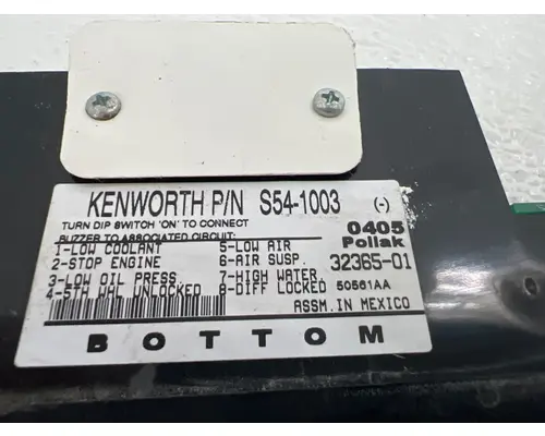 KENWORTH S54-1003 Electrical Parts, Misc.
