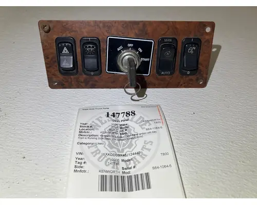 KENWORTH S64-1064-5 Dash Panel