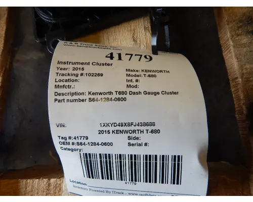 KENWORTH T-680 Gauges (all)