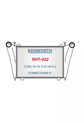 KENWORTH T2000_KW13E ChargeAirCooler