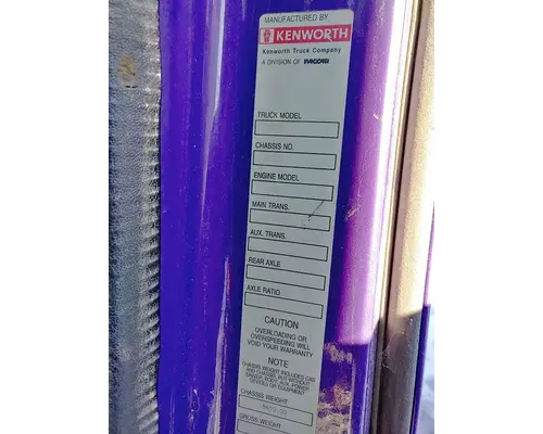 KENWORTH T2000 Complete Vehicle