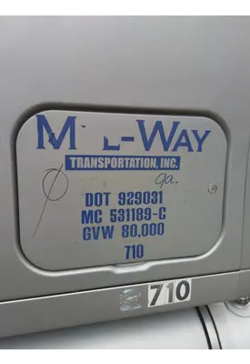 KENWORTH T2000 DOOR, COMPARTMENT