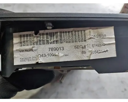 KENWORTH T2000 Dash Panel