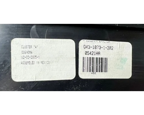 KENWORTH T2000 Instrument Cluster