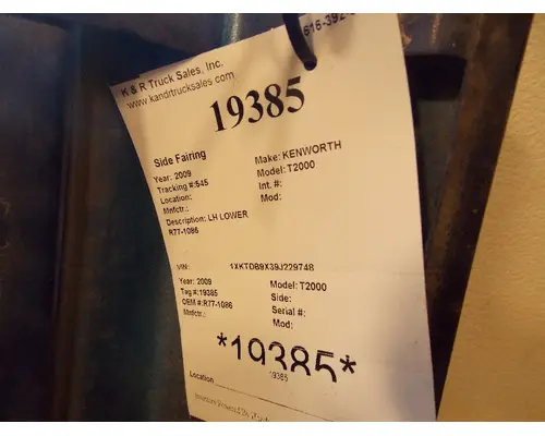 KENWORTH T2000 Rocker Arm