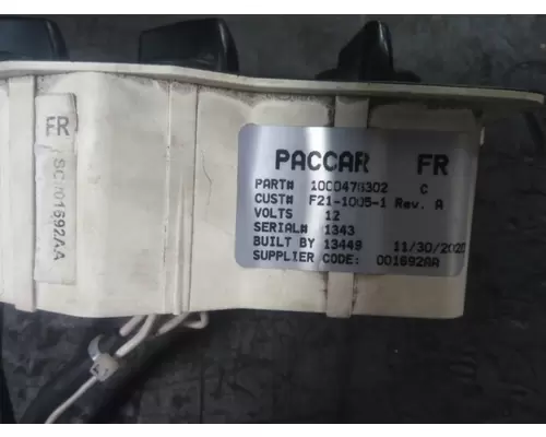 KENWORTH T2000 TEMPERATURE CONTROL