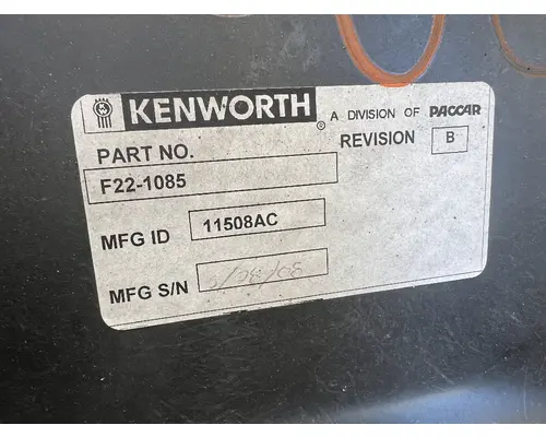 KENWORTH T270 Radiator Shroud