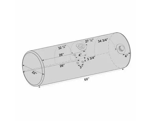 KENWORTH T300 1995-2009 FUEL TANK