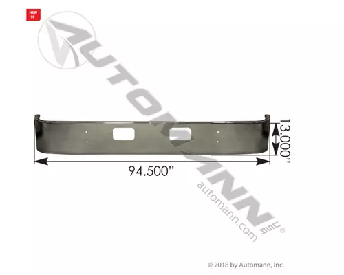 KENWORTH T300 BUMPER ASSEMBLY, FRONT