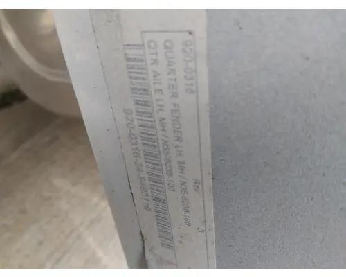 KENWORTH T380 FENDER EXTENSION