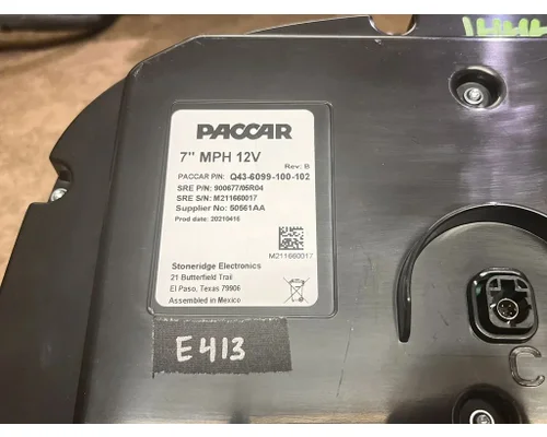 KENWORTH T400 Instrument Cluster