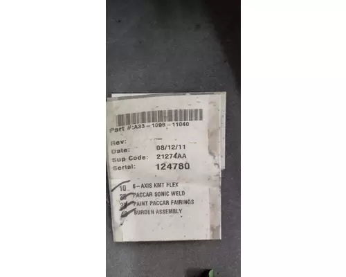 KENWORTH T6 Series Fairing, Side