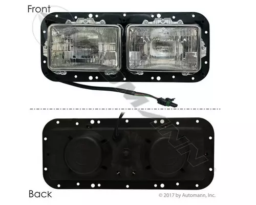 KENWORTH T600 1984-2007 HEADLAMP ASSEMBLY