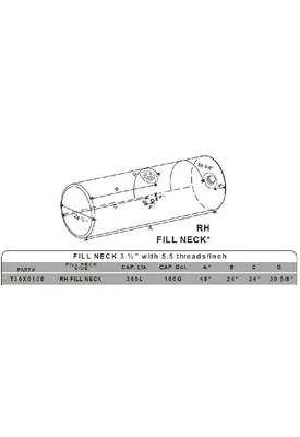 KENWORTH T600 1985-2007 FUEL TANK