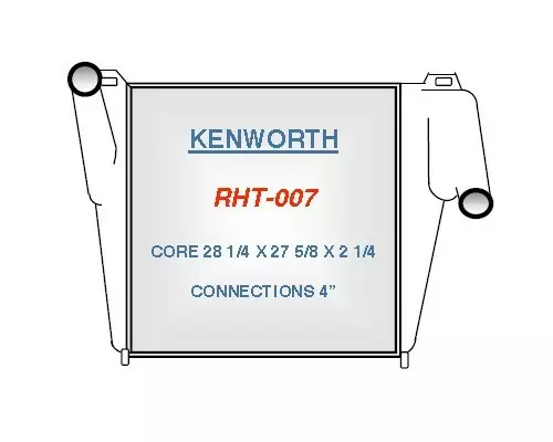 KENWORTH T600_KW10B ChargeAirCooler