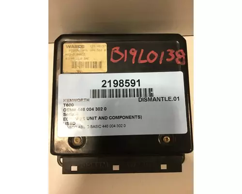 KENWORTH T600 BRAKE CONTROL MODULE (ABS)