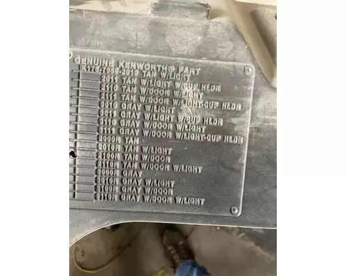 KENWORTH T600 Body Parts, Misc.
