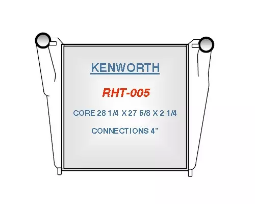 KENWORTH T600 ChargeAirCooler