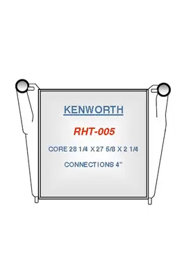 KENWORTH T600 ChargeAirCooler