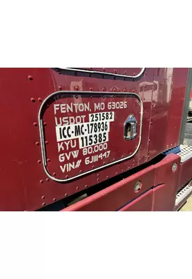 KENWORTH T600 Door Assembly, Rear or Back
