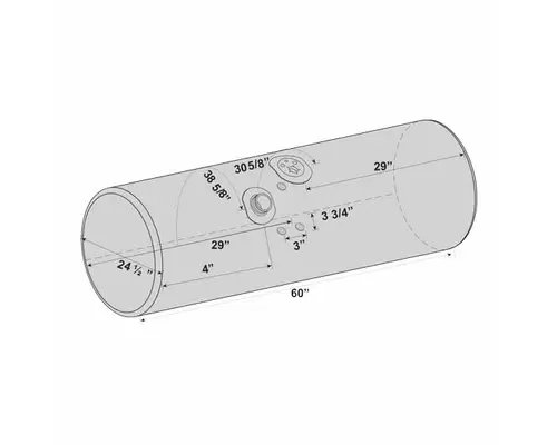 KENWORTH T600 FUEL TANK