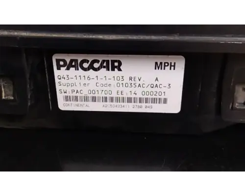 KENWORTH T600 GAUGE CLUSTER