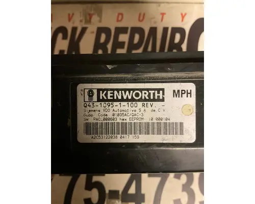 KENWORTH T600 Instrument Cluster