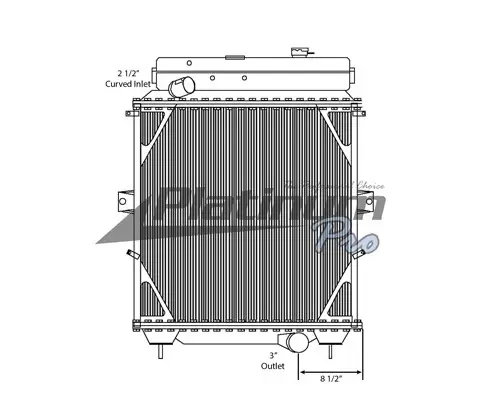 KENWORTH T600 RADIATOR ASSEMBLY