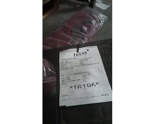 KENWORTH T600 Sleeper Cabinets