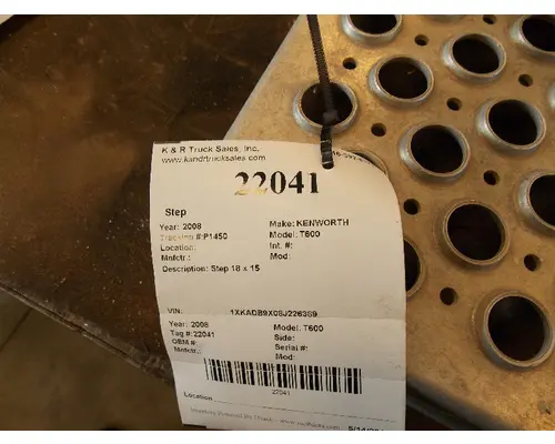 KENWORTH T600 Step