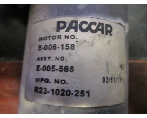 KENWORTH T660_E-006-158 Wiper Motor, Windshield