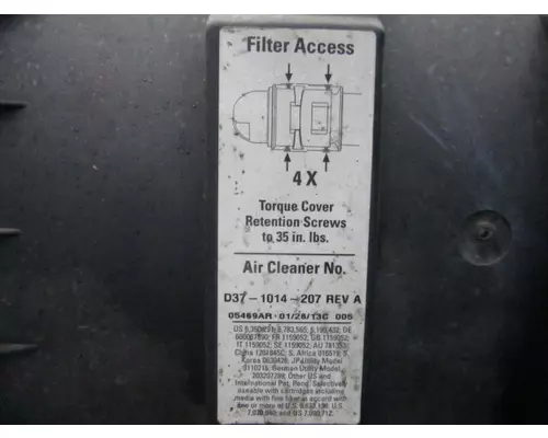 KENWORTH T660 AIR CLEANER