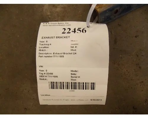 KENWORTH T660 Brackets, Misc.