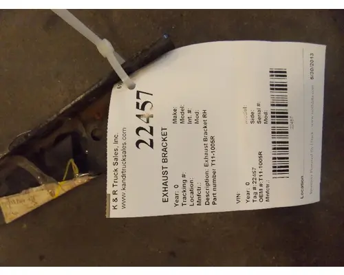 KENWORTH T660 Brackets, Misc.