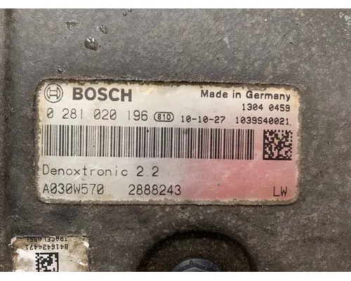 KENWORTH T660 ECM (EGR Maintenance Reminder)