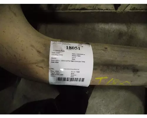 KENWORTH T660 Exhaust Pipe