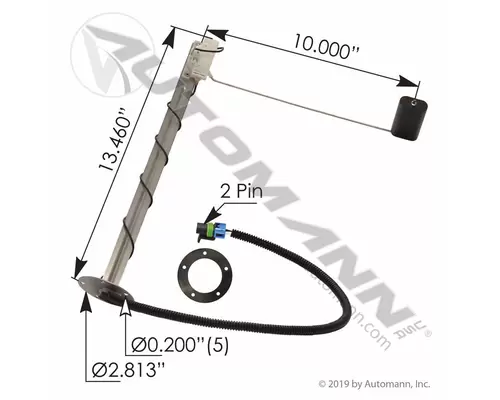 KENWORTH T660 Fuel Tank Sending Unit