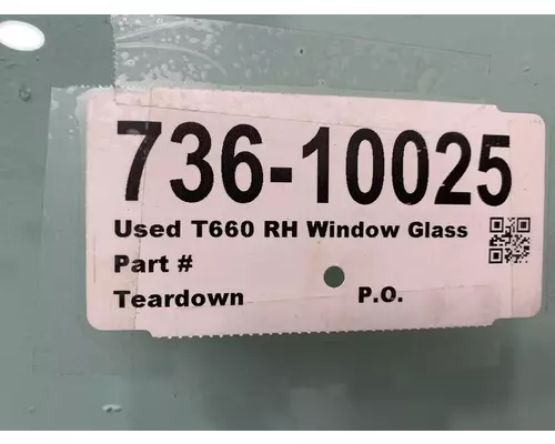 KENWORTH T660 Glass